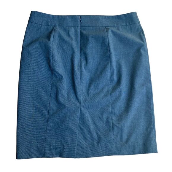 Ann Taylor Gray Mini Skirt Size 14 - Picture 4 of 4